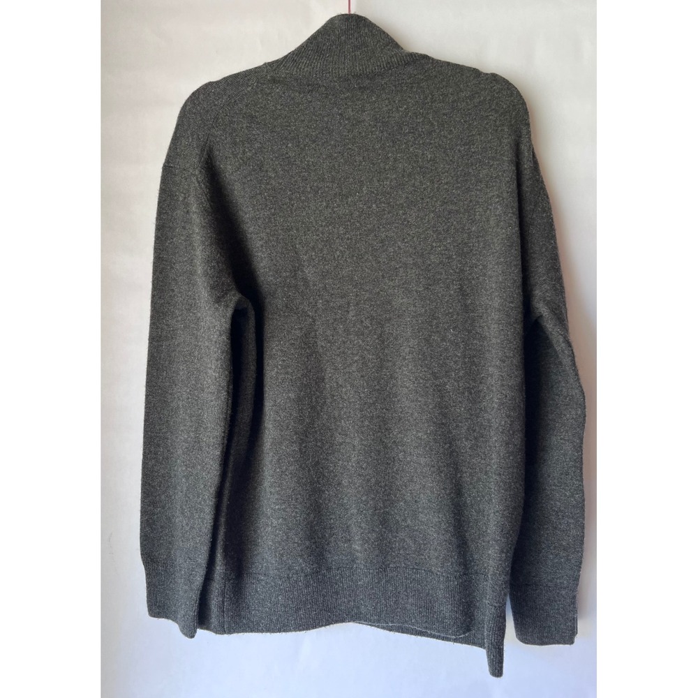 Vince‎ Womens Wool Cashmere Mock Neck Sweater Charcoal Grey Small S/P - Picture 2 of 7